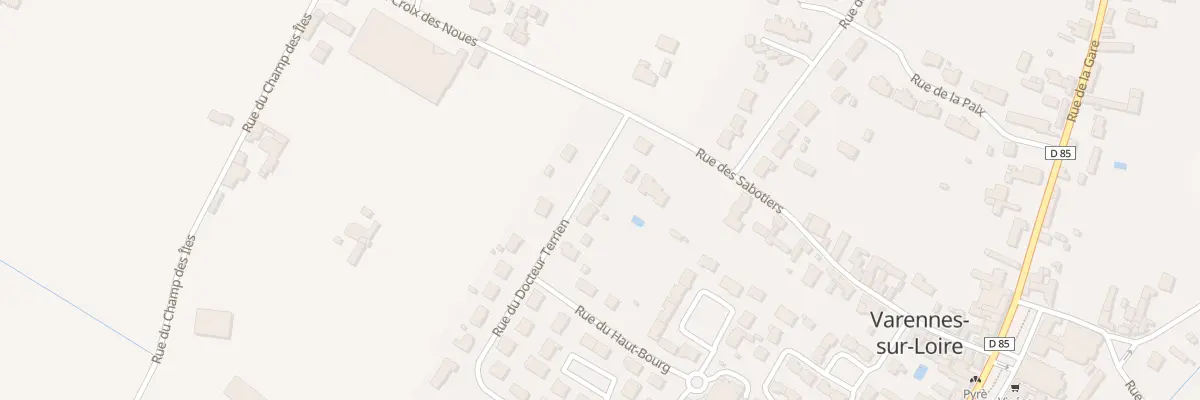Plan du 26 Rue du Doc Terrien à Varennes-sur-Loire