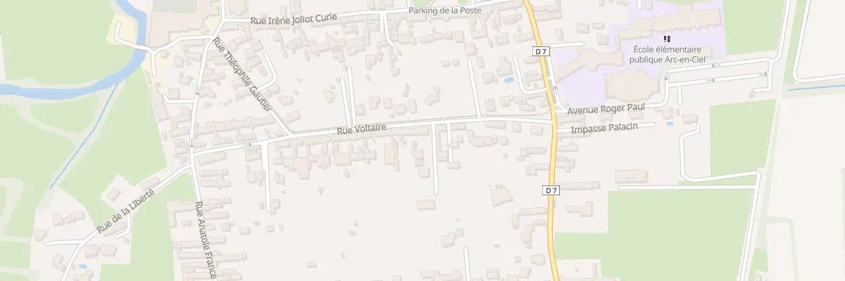 Plan du 15 Rue Voltaire à Bordères-sur-l’Échez