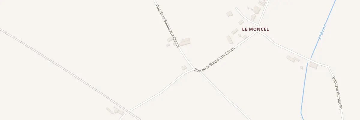 Plan du 10 Rue de la Soupe aux Choux à Boischampré