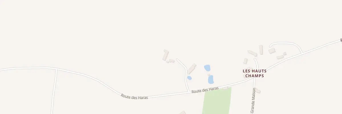 Plan du 34 Les Hauts Champs à La Ferrière-Béchet