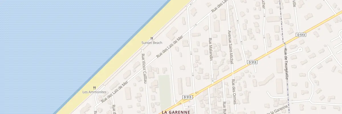 Plan du 30 Rue des Lais de Mer à Benerville-sur-Mer