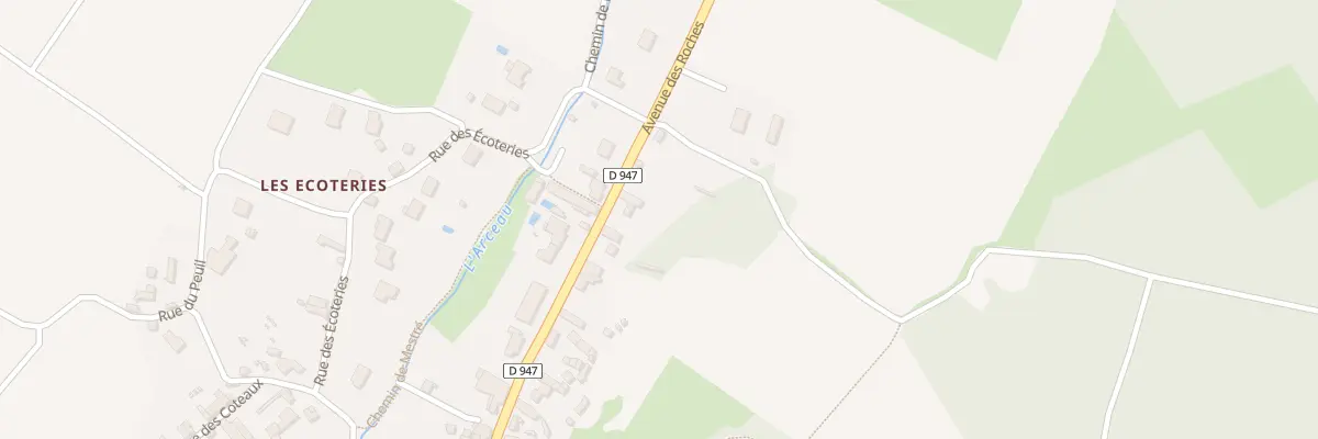Plan du 140 Av des Roches à Fontevraud-l’Abbaye