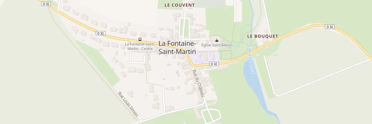Plan du 3 Rue Principale à La Fontaine-Saint-Martin