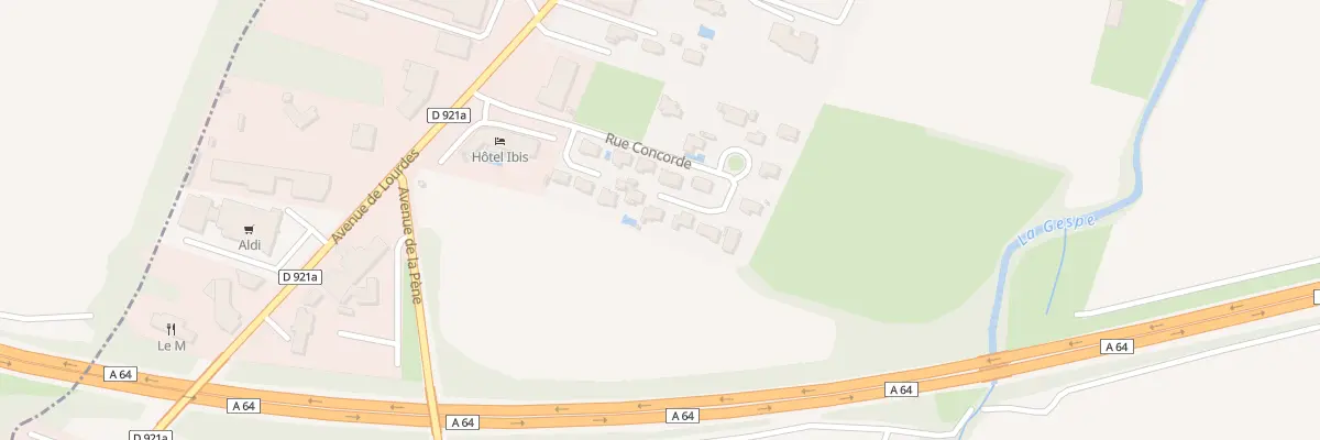 Plan du 5382G Rue Concorde à Odos