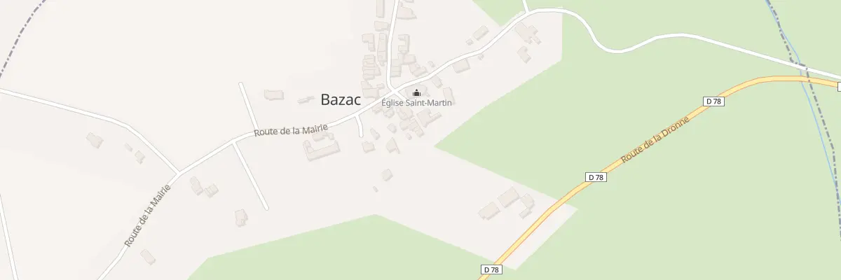 Plan du 5 Imp des Mésanges à Bazac