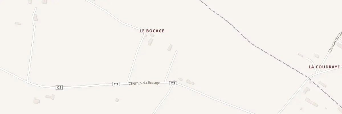 Plan du 5149 Chemin du Bocage à Danestal