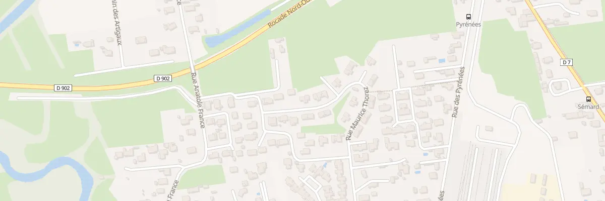 Plan du 56 Rue Maurice Thorez à Bordères-sur-l’Échez