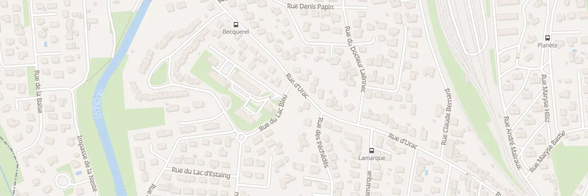 Plan du 26 Rue du Lac Bleu à Tarbes