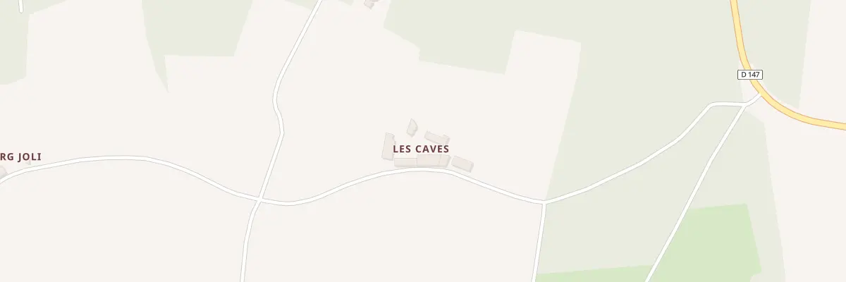 Plan du 1 Les Caves à Roiffé