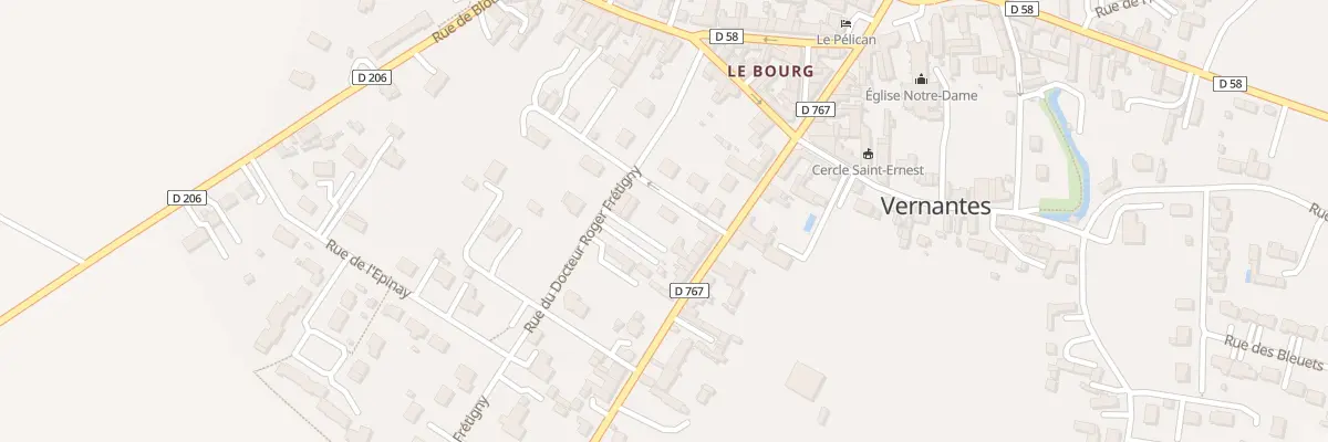 Plan du 3 Rue Joseph et Renee Phelippeau à Vernantes