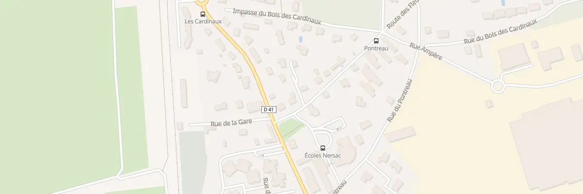 Plan du 3 Rte des Fleuranceaux à Nersac