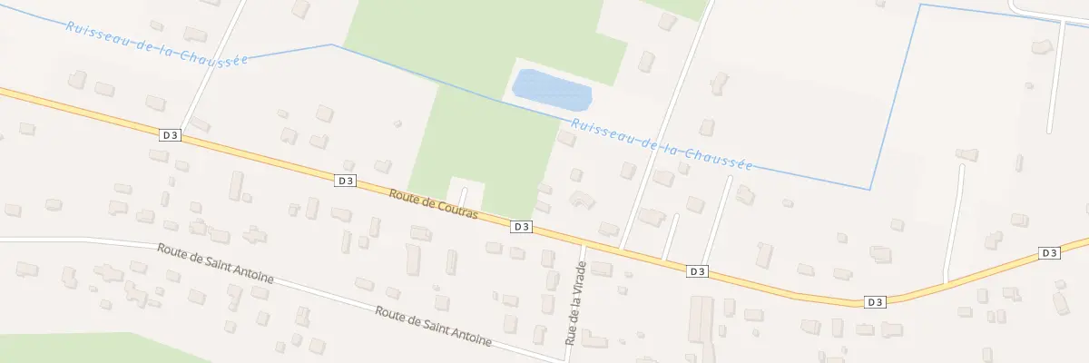Plan du 63B Rte de Coutras au Pizou