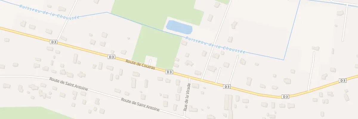 Plan du 63A Rte de Coutras au Pizou