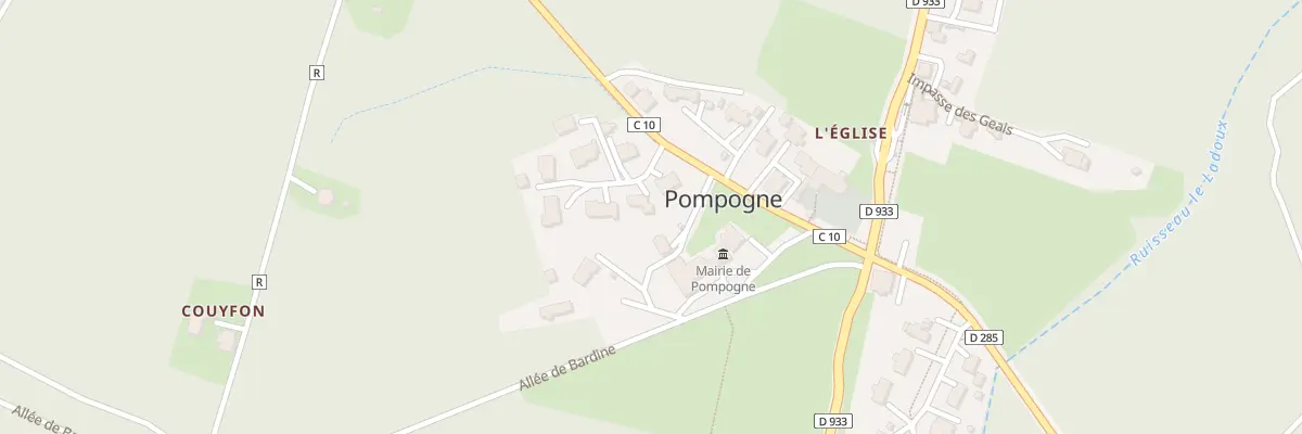 Plan du 5157 Pompogne à Pompogne