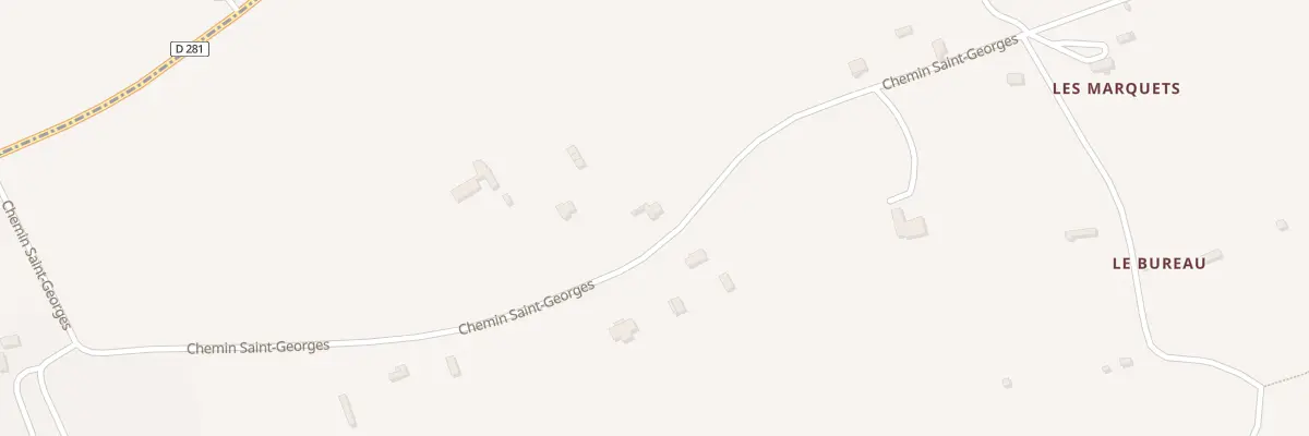 Plan du 5096 Che Saint-Georges à Bourgeauville
