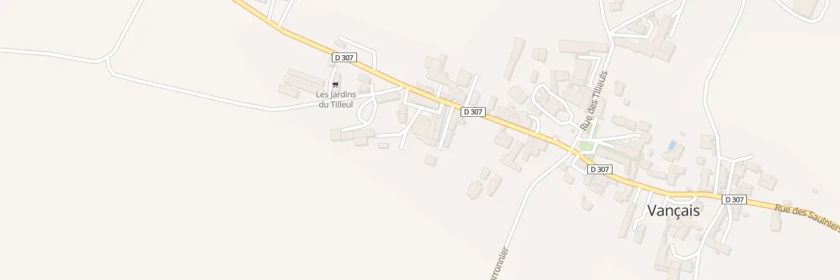 Plan du 12 Rue des Saulniers à Vançais
