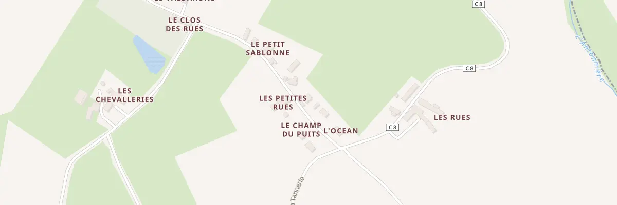 Plan du 5112 Les Petites Rues à Cures