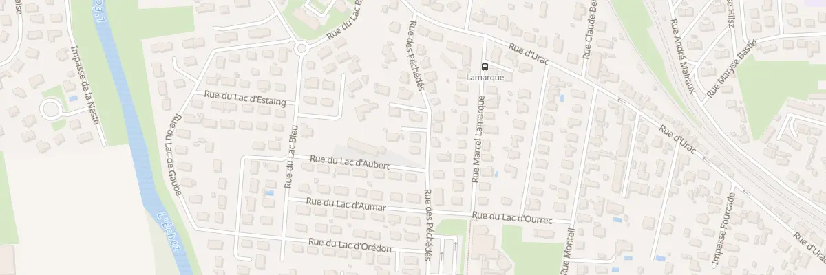 Plan du 18 Rue des Péchédés à Tarbes