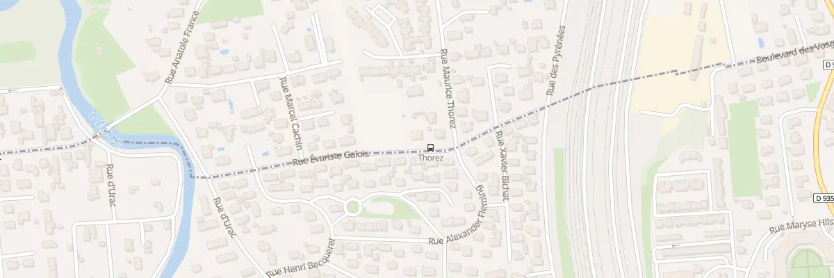Plan du 15 Rue Evariste Galois à Bordères-sur-l’Échez