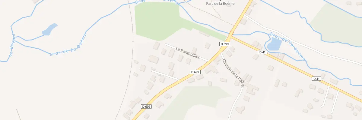 Plan du 26B Rte de Chateauneuf à Nersac