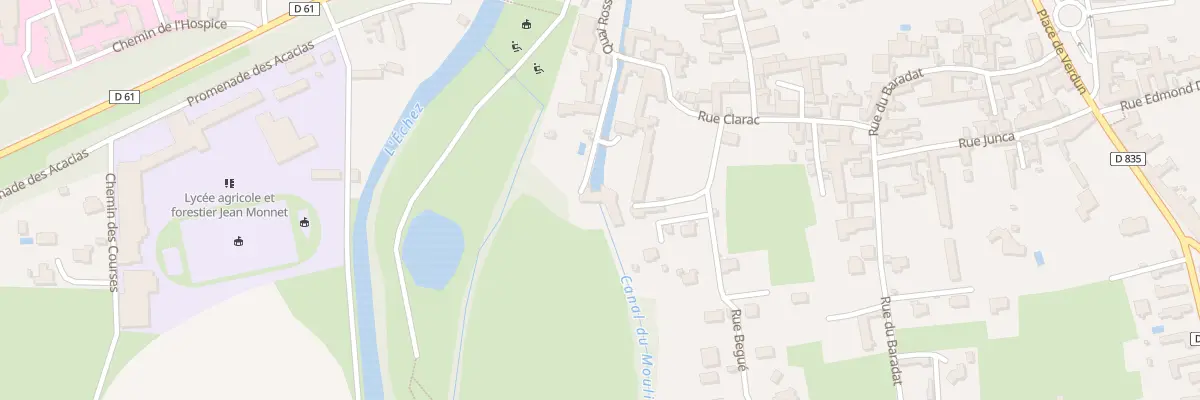 Plan du 11 Quai Rossignol à Vic-en-Bigorre