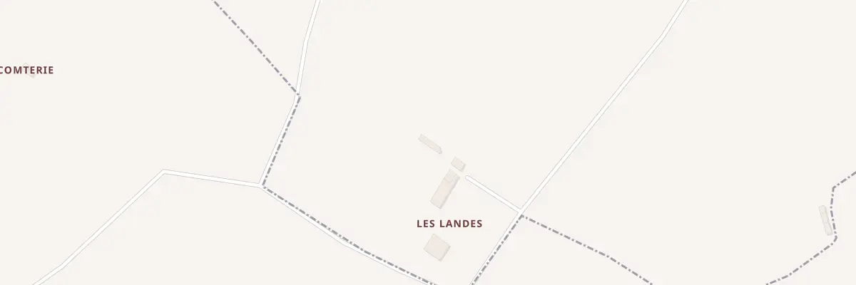 Plan du 34 Les Landes à Montreuil-la-Cambe