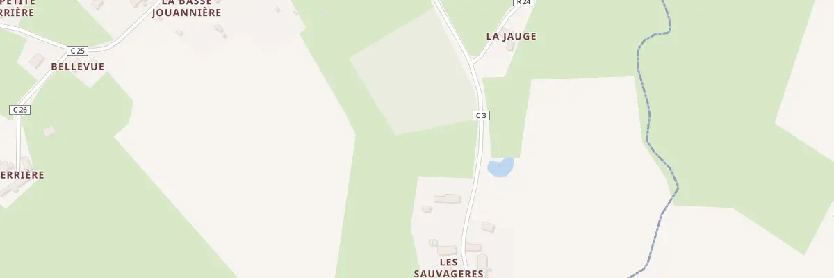 Plan du 2 Les Sauvageres à Voivres-lès-le-Mans
