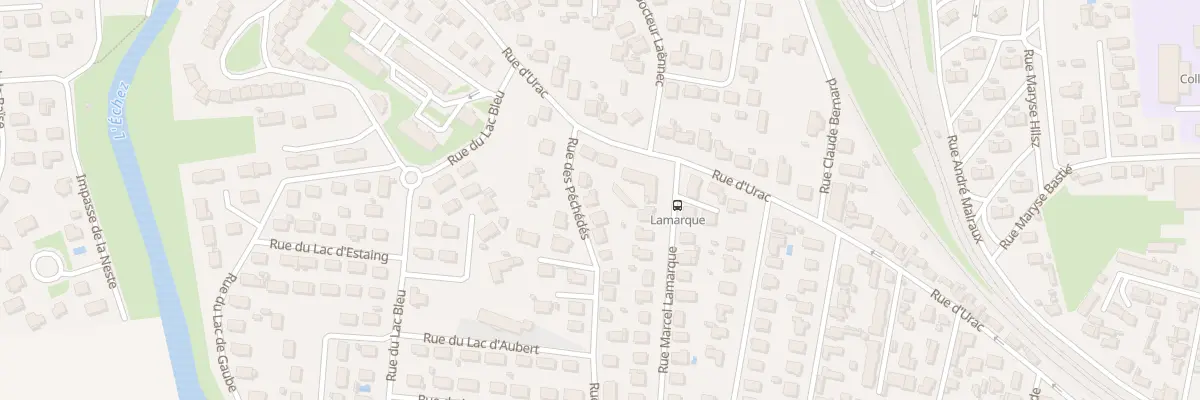 Plan du 3 Rue des Péchédés à Tarbes