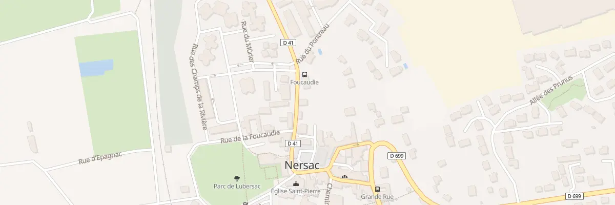 Plan du 14 Rue des Ecoles à Nersac