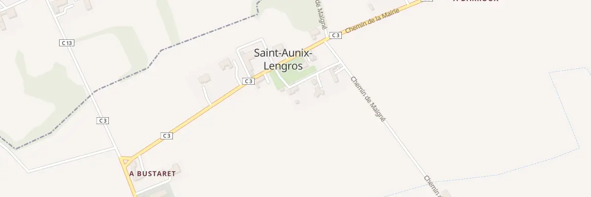 Plan du 5061 A Matras à Saint-Aunix-Lengros