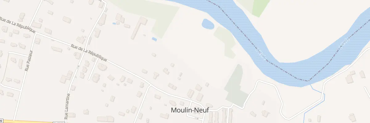 Plan du 12 Rue de la République à Moulin-Neuf