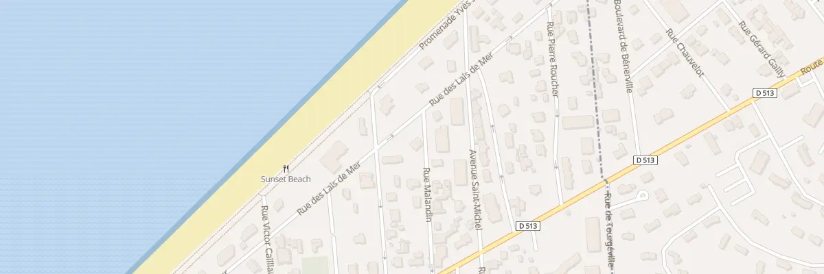Plan du 25 Rue des Lais de Mer à Benerville-sur-Mer