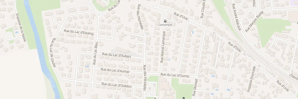 Plan du 13 Rue des Péchédés à Tarbes