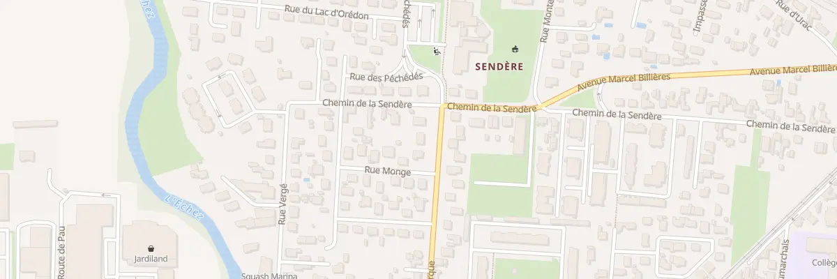 Plan du 29 Rue Marcel Lamarque à Tarbes