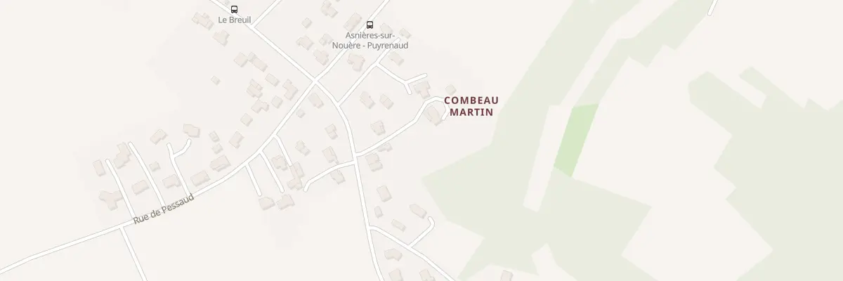 Plan du 5232 Combeau Martin à Asnières-sur-Nouère