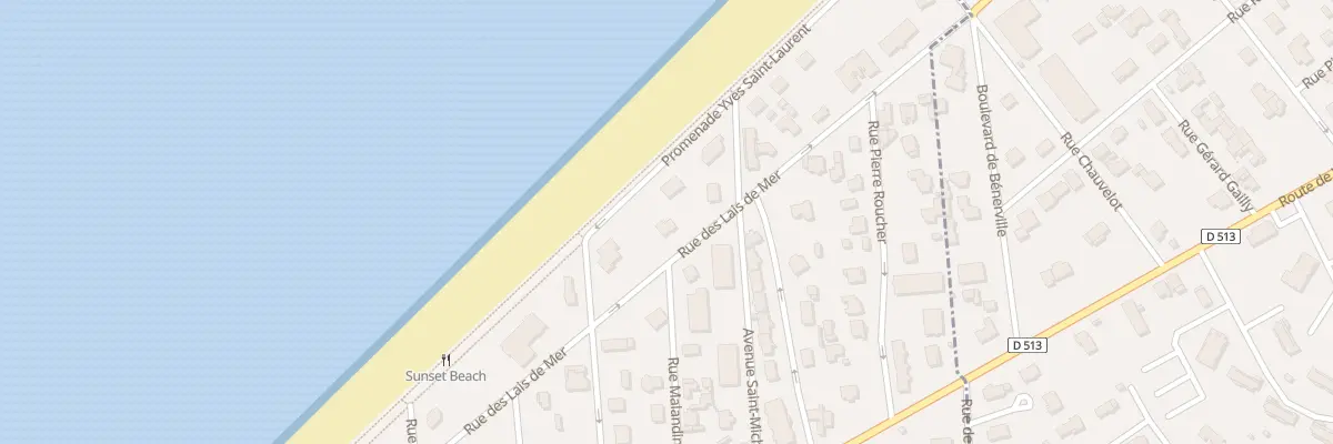 Plan du 20 Rue des Lais de Mer à Benerville-sur-Mer
