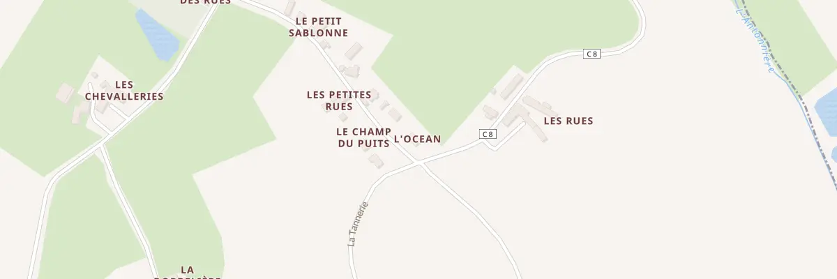 Plan du 1 L’Ocean à Cures