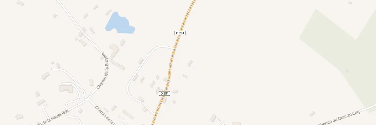 Plan du 5011 Les Castillets à Glanville