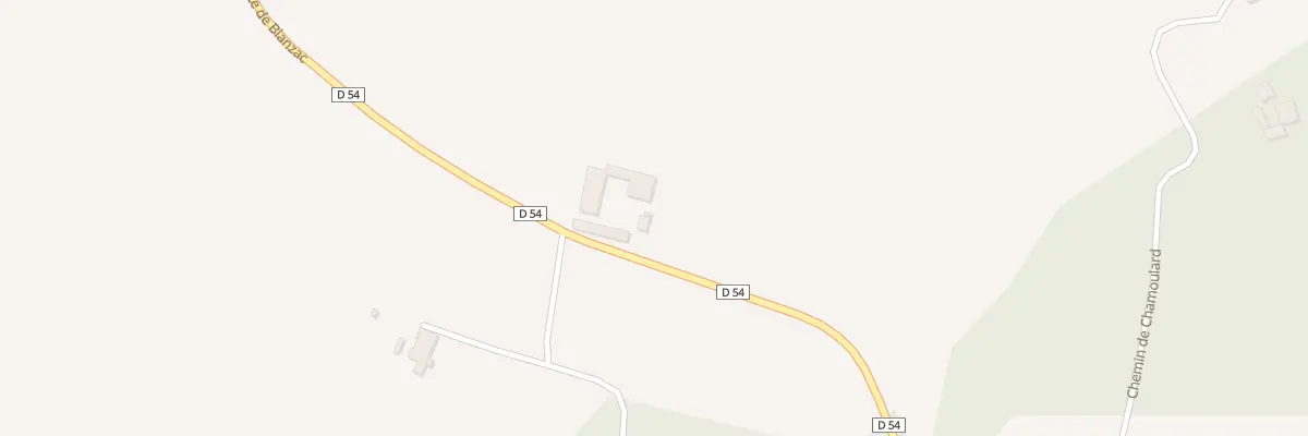 Plan du 3556 Rte de Blanzac à Pérignac