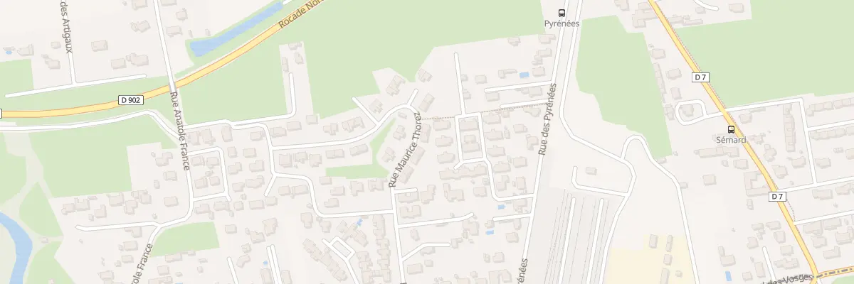 Plan du 26 Rue Maurice Thorez à Bordères-sur-l’Échez