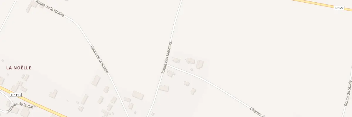 Plan du 280 Rte des Massiots à Lamothe-Landerron