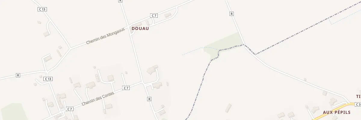 Plan du 5 Chem de Mariat à Plaisance