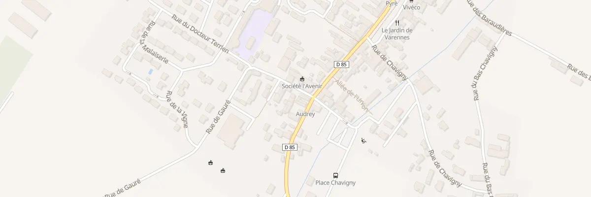Plan du 1T Rue de Gaure à Varennes-sur-Loire