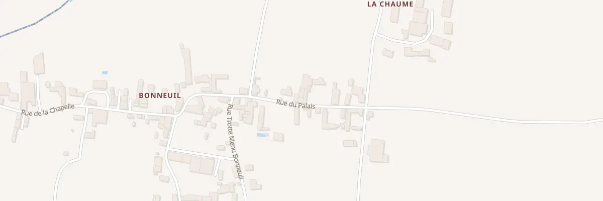 Plan du 23 Rue du Palais Bonneuil à Sainte-Soline