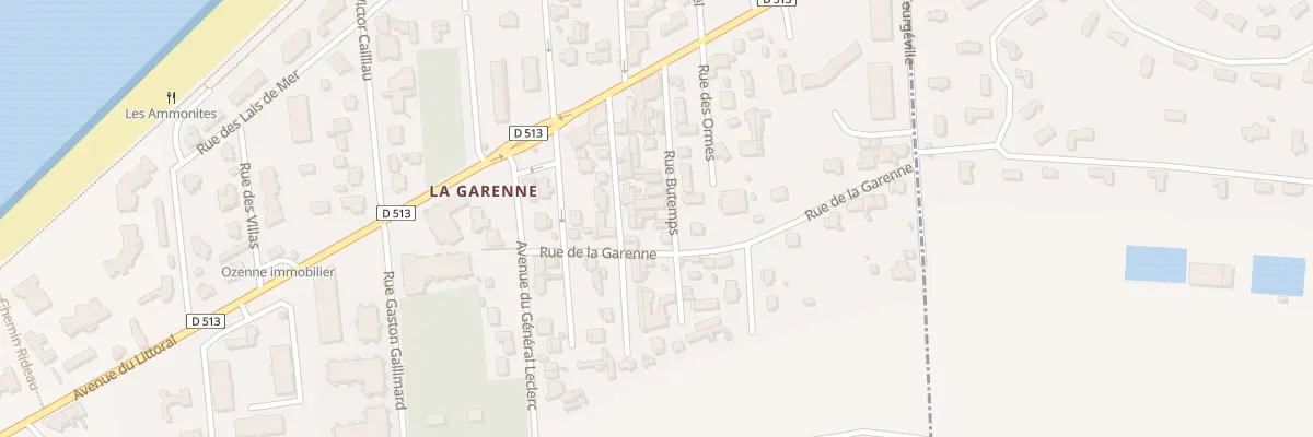 Plan du 22 Rue Butemps à Benerville-sur-Mer