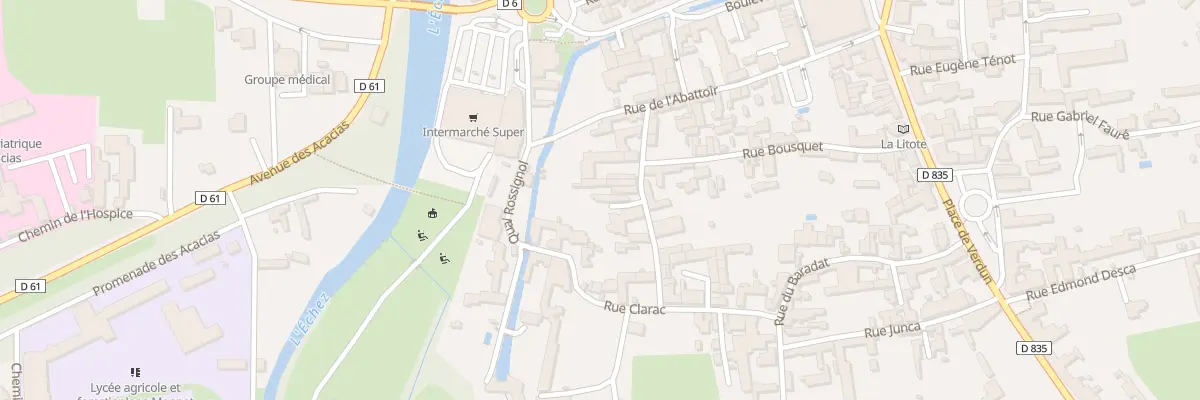 Plan du 16 Rue des Pêcheurs à Vic-en-Bigorre