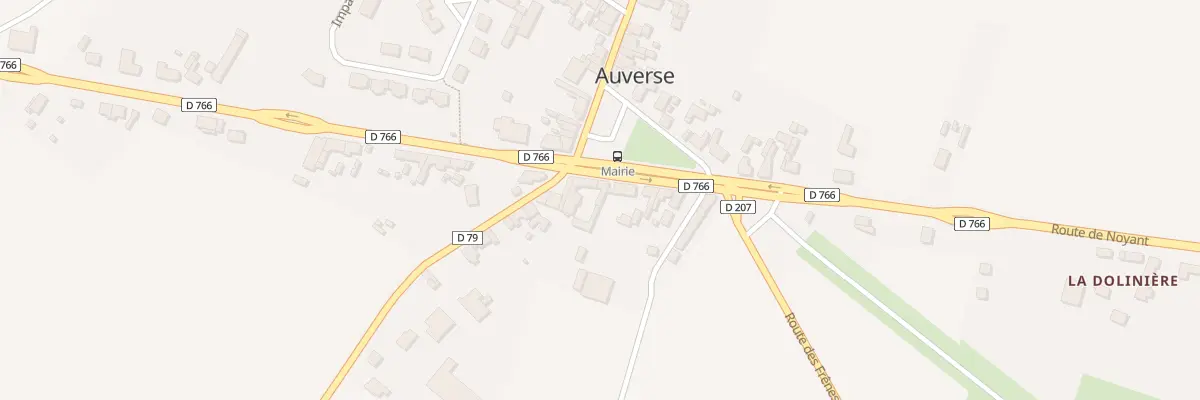 Plan du 3 Pl de la Mairie d’Auverse à Noyant-Villages