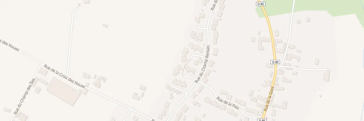 Plan du 39 Rue du Champ Bertain à Varennes-sur-Loire