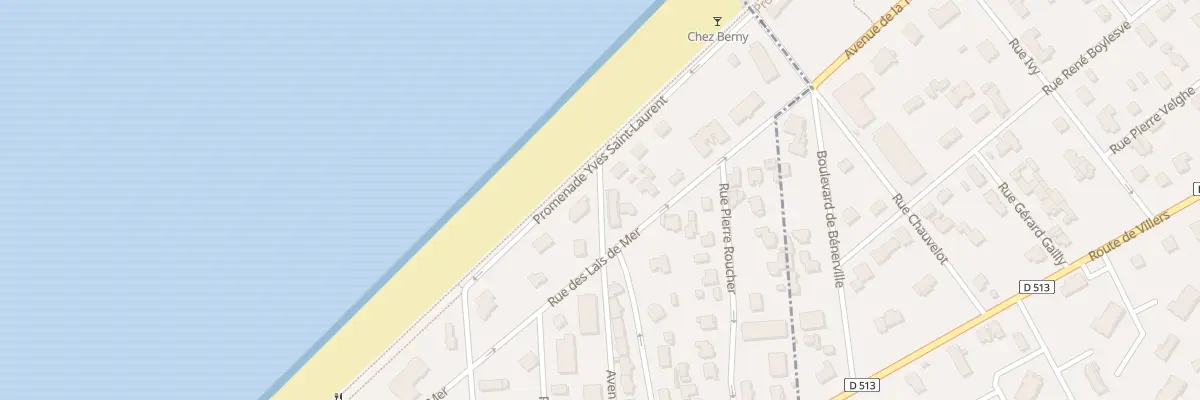 Plan du 14 Rue des Lais de Mer à Benerville-sur-Mer