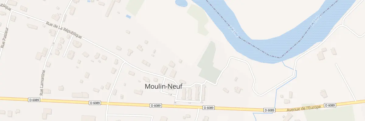 Plan du 2 Rue de la République à Moulin-Neuf